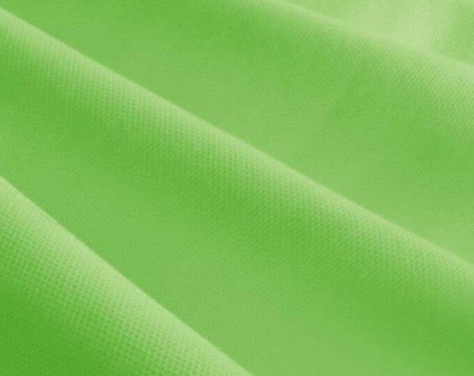 Lime Solid  POLY-COTTON Broadcloth 58" wide  dresses, blouses, uniforms, shirts, Clothing, Shirts, Foundation Garments, Pillow Cases