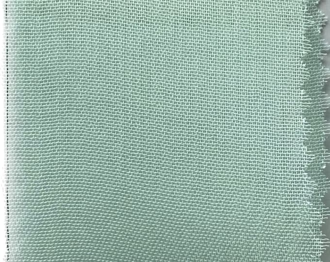 Chiffon, Iridescent/ two tone  fabric / 60”‘wide sold by the yard- Mint