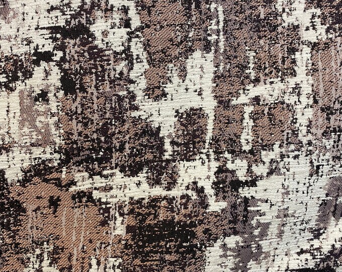 Blackberry  Luxury style textured drapery linen upholstery fabric  BY THE YARD 56" wide textura