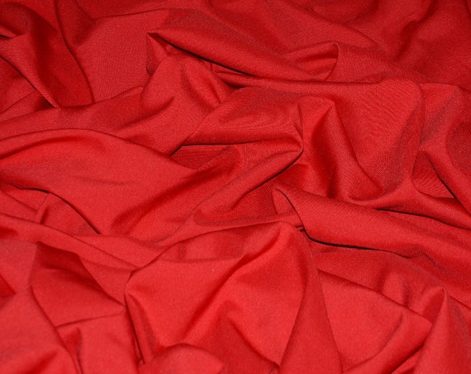 Red Polyester, Polypoplin| tablecloth, linens, Fabric 58"/60