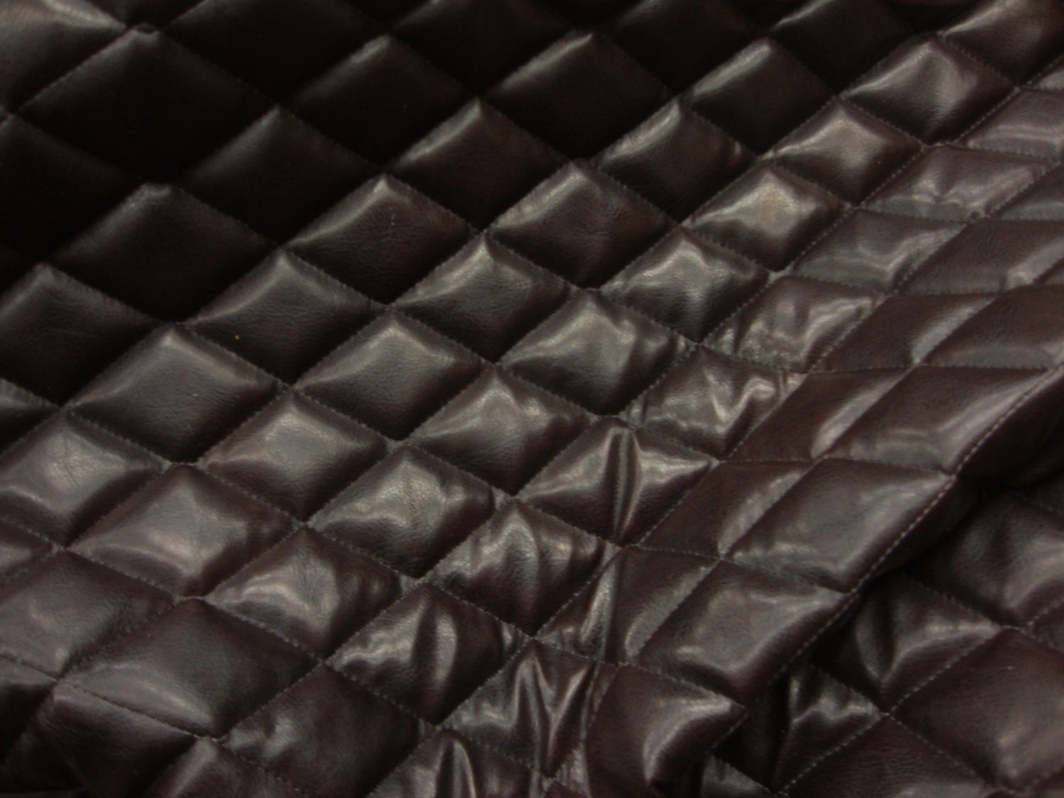 Shiny Silver Gold Diamond Quilted Faux Leather Vinyl 3/8 Foam Backing 54  Wide Upholstery Fabric by the Yard – Fabulessfabrics Inc