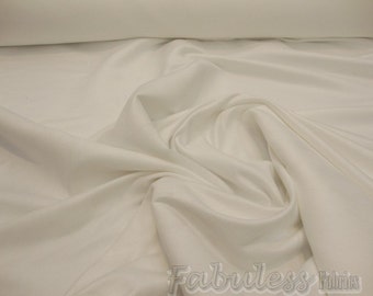 White micro faux suede upholstery drapery clothing fabric BY THE YARD 58" Wide No Stretch