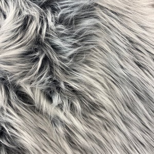 Grey Faux Fur 