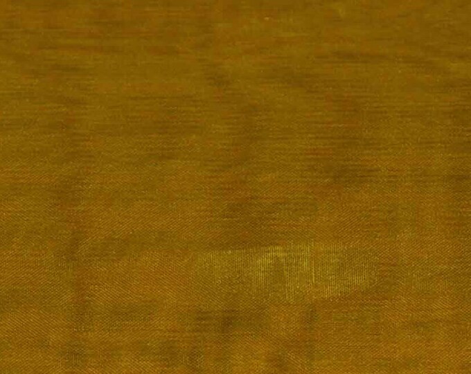 Dark Gold crystal Organza Twinkle sheer fabric polyester 58" wide  free shipping