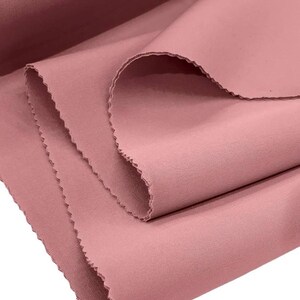 Dark rose Super Techno Fabric, 2mm Thick, Solid Colors, Sold by The Yard