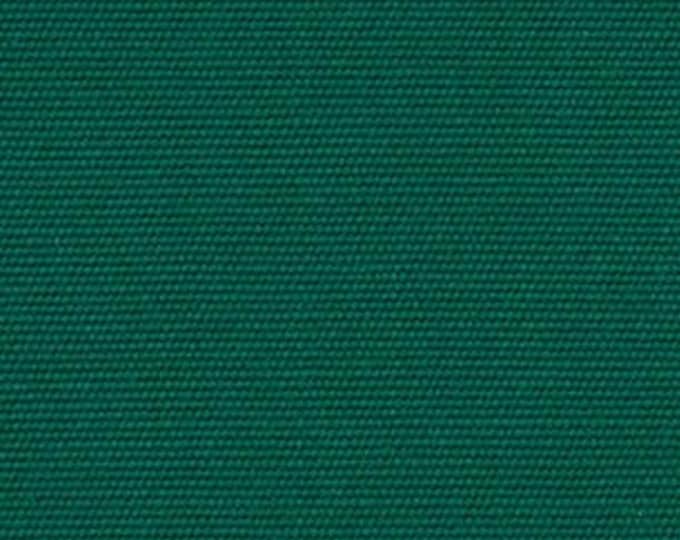 Upholstery Acrylic dye solution Indoor / Outdoor Fabric By the Yard ~ Canvas Forest Green 60" wide