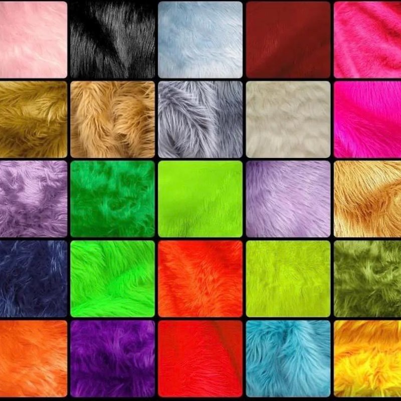 Half Yard Black Fur Etsy