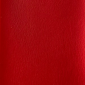 Dark red Contract commercial Marine grade upholstery faux leather vinyl 54" Wide Sold BY THE YARD image 1