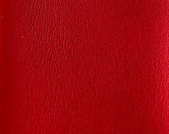 Dark red Contract commercial Marine grade upholstery faux leather vinyl 54" Wide Sold BY THE YARD