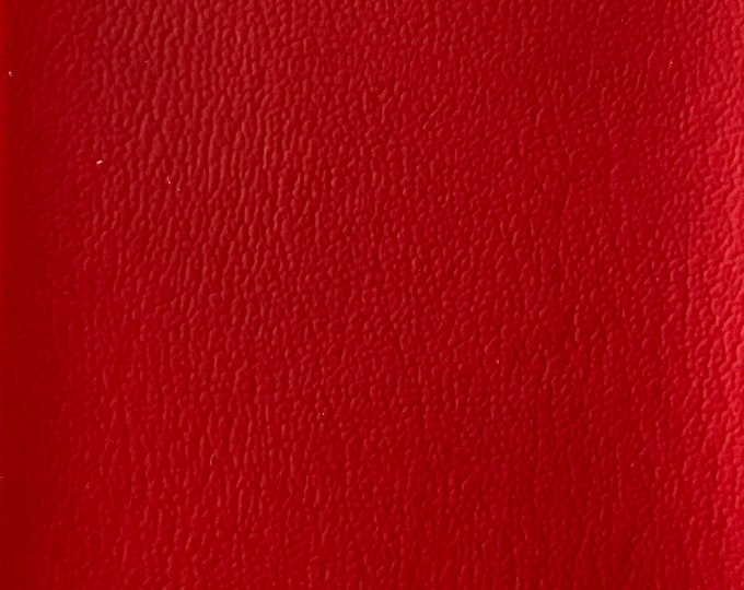 Dark red Contract commercial Marine grade upholstery faux leather vinyl 54" Wide Sold BY THE YARD