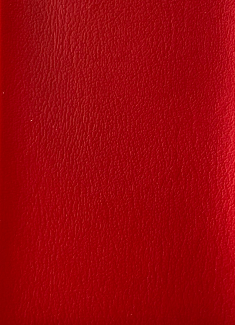 Dark red Contract commercial Marine grade upholstery faux leather vinyl 54" Wide Sold BY THE YARD image 1