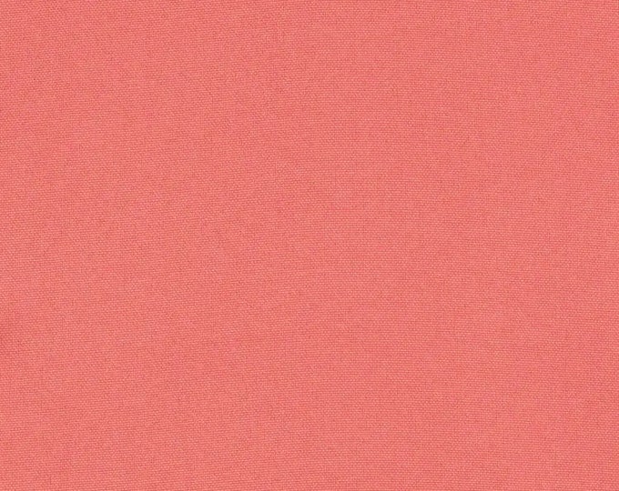 Coral Polyester poplin Fabric By The Yard 58"/60