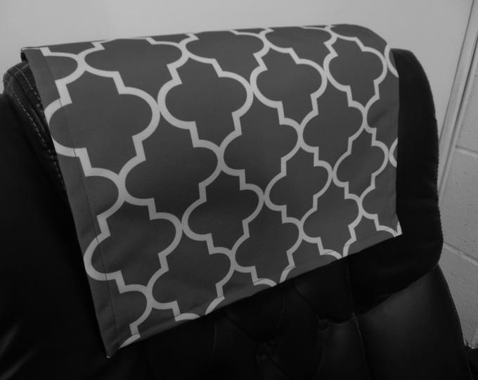 Outdoor, Grey, 14x30, Sofa, Loveseat, Chaise, Theater Seat, RV Cover, Chair Caps, Headrest Pad, Recliner Head Cover, Furniture Protector