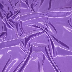 Taffeta Lavender Dress Drapery Taffeta fabric  58” wide the Yard