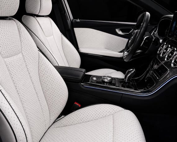 WHITE Perforated commercial marine grade upholstery faux vinyl Automotive