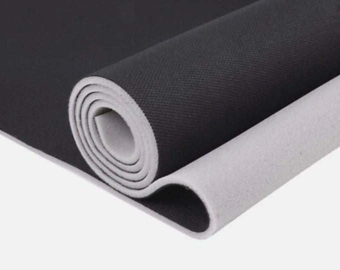 Foam Backed black Auto Pro Headlining 3/16" Fabric 36”x60” folded