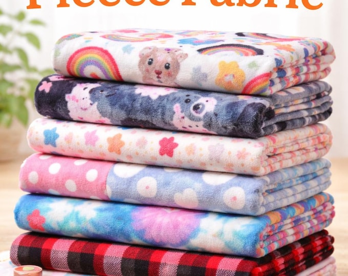 Fleece fabric dark Yellow Sold By The Yard 60" Wide