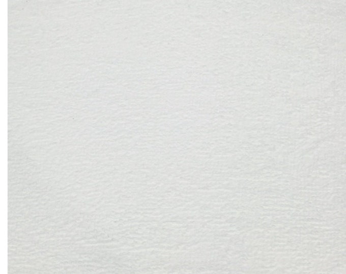 Fleece Solid Polar Fleece Fabric  White  Sold By The Yard 60" Wide Blanket  clothes quilts