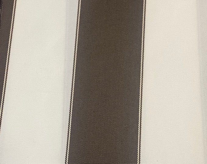 Brown ivory Waterproof Outdoor Canvas fabric 60" 600 Denier wide per yard