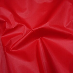 Red Packcloth 420 Denier Nylon Water Resistant 60 wide fabric per yard image 2