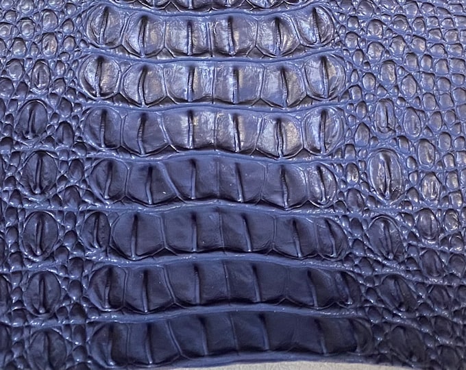 Cayman alligator embossed thick Vinyl Leather upholstery, handbags, auto and much more