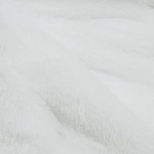 White Bear Short Hair faux fur short 12 mm pile 60” wide