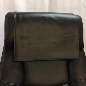 darkest brown PVC Sofa, Loveseat, Chaise, Theater Seat, RV Cover, Chair Caps, Headrest Pad, Recliner Head Cover, Furniture Protector