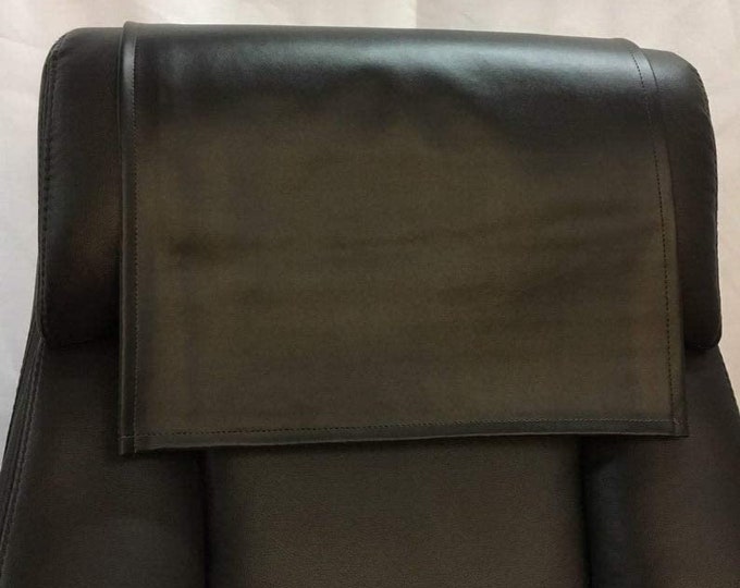 darkest brown PVC Sofa, Loveseat, Chaise, Theater Seat, RV Cover, Chair Caps, Headrest Pad, Recliner Head Cover, Furniture Protector