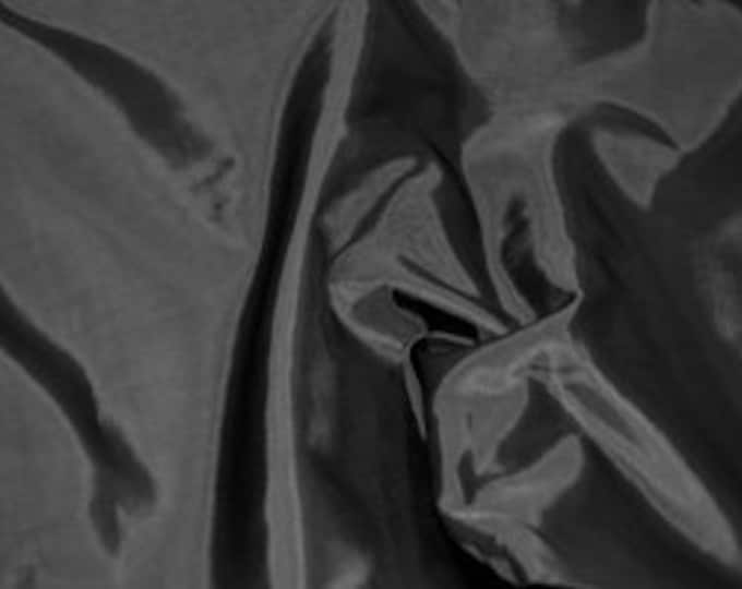 Black Polyester Lining Fabric by the Yard Over 50 Colors 60" Wide Dress Lining, Quilt Lining, Taffeta Lining, Suit Lining, Apparel