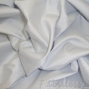 Grey Shantung Dupioni Faux Silk two tone fabric BY THE YARD 54" wide