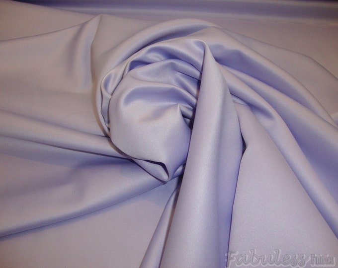 Lavender matte Bridal drapery, dress, fabric per yard 60" wide