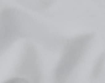 White Cotton Flannel Fabric 100% Cotton, Soft & Cozy, Solid White, Apparel, Baby Quilting Fabric by the Yard