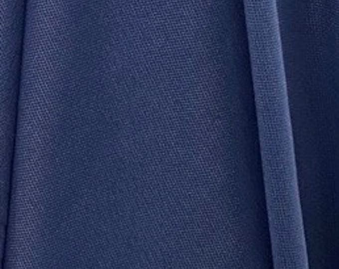 Navy Power Mesh nylon spandex Stretch Fabric 60" per yard