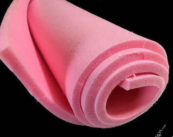 Pink Sew foam Upholstery 1/2"craft Padding W/Scrim Backing  54 " wide Automotive