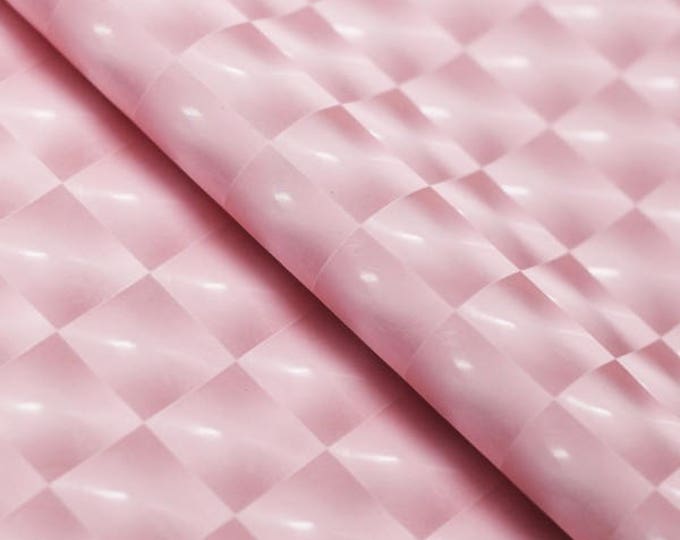 4 way Stretch kaleidoscope spandex lt pink fabric per yard 54" Wide