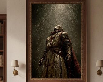 Templar Knight Art Bundle | Medieval Decor | Dark Fantasy Wall Art | Printable Collector Set