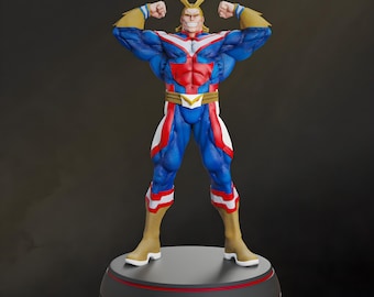 Smiling Power Titan STL | 3D Print Figurine Muscle Hero Giant | Printable Stl Super Strength Model | Display Colossus