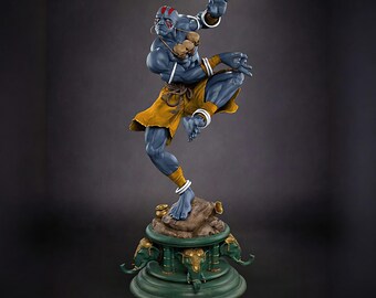 Mystic Yoga Warrior 3D Print Figurine | Spiritual Flame Statue (STL File Download)