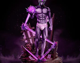 Cursed Street Fighter STL | Supernatural Brute 3D Print Figurine (Digital Download)