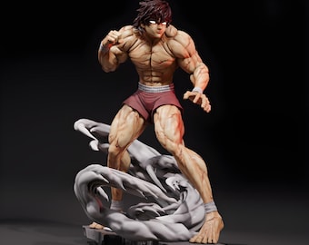 Underground Fight Prodigy STL | 3D Print Figurine Lean Muscle Brawler | Printable Stl Arena Fighter Model | Display Titan