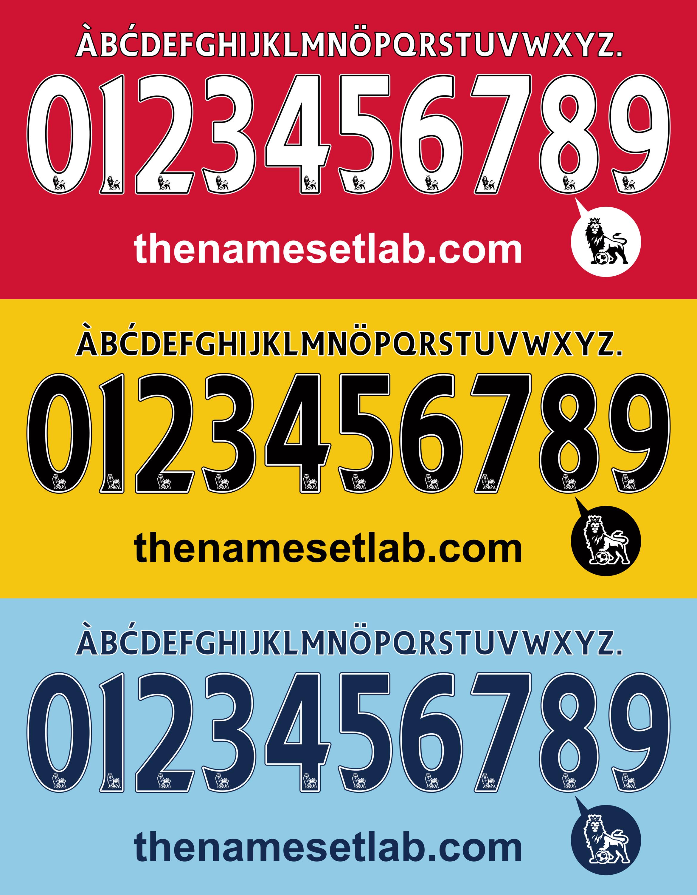 Premier league font - Etsy 日本