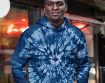 Denim Blue Hoodie - Etsy