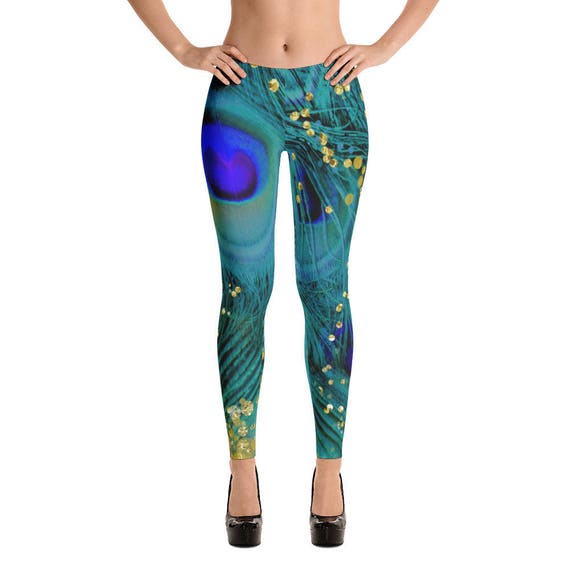 teal running leggings