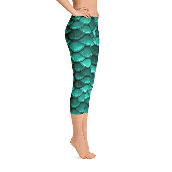 mermaid running tights