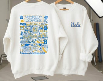 Custom College Hand Sketched Graphic Shirt, Personalized University Sweatshirt, Retro Alumni Gift
