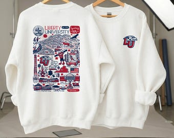 Custom College Hand Sketched Graphic Shirt, Personalized University Sweatshirt, Retro GameDay Outfit