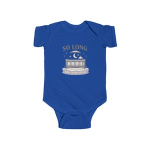Pop Punk Baby Bodysuit | So Long and Good Night Emo Nursery Clothes image 7