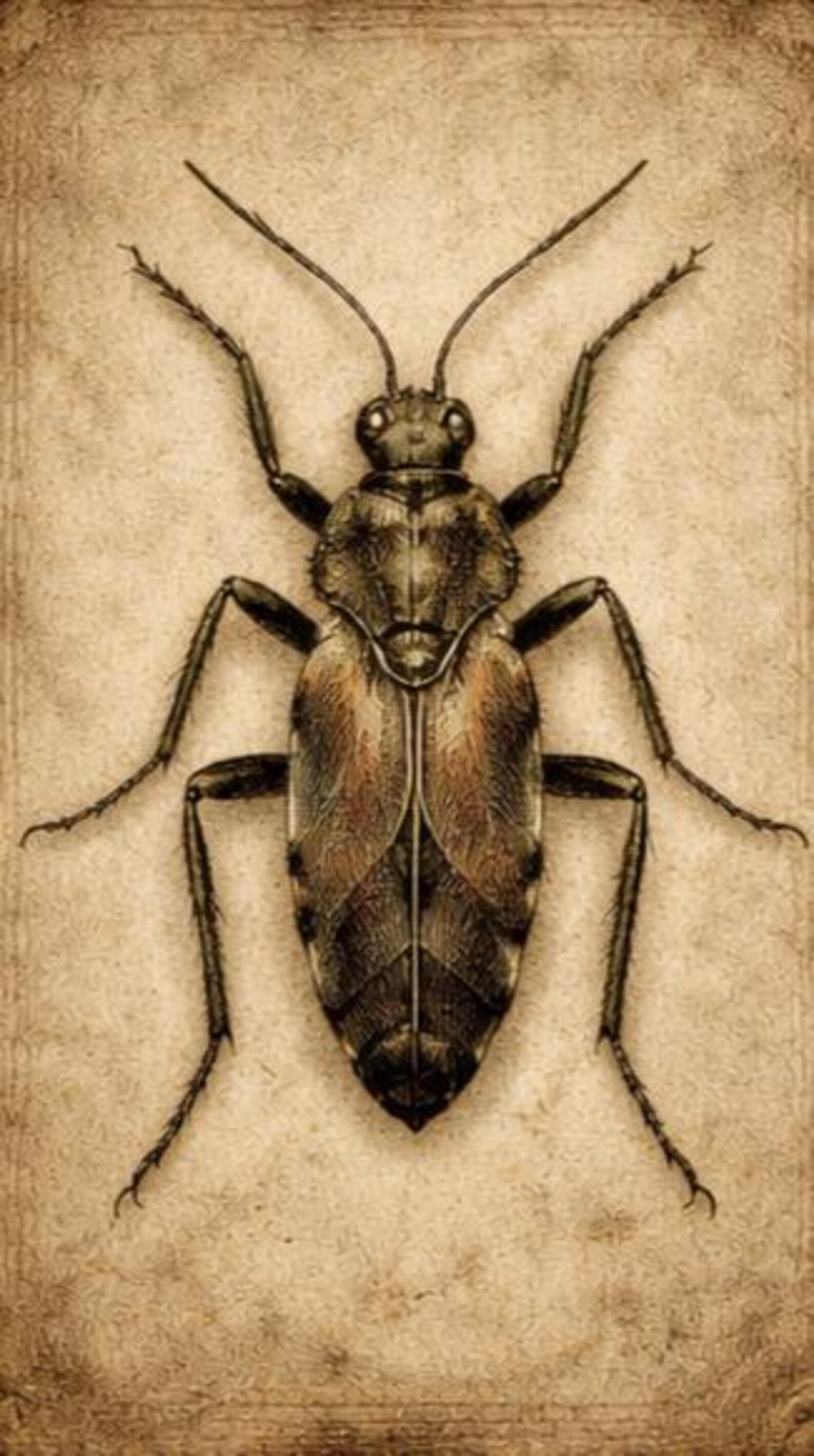 Vintage Insect Print Set | Dark Academia Entomology Art (digital ...