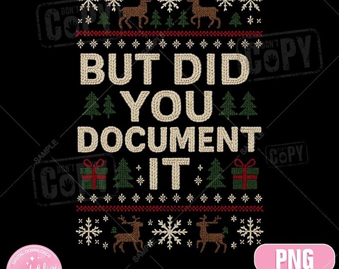 Funny Office Christmas PNG, HR Holiday Humor, Ugly Sweater Design (Instant Download)