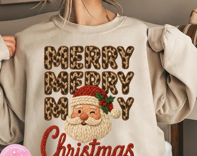 Latch Hook Yarn Coquette Christmas PNG, Rustic Xmas Clipart, Holiday Sublimation Design, Instant Download